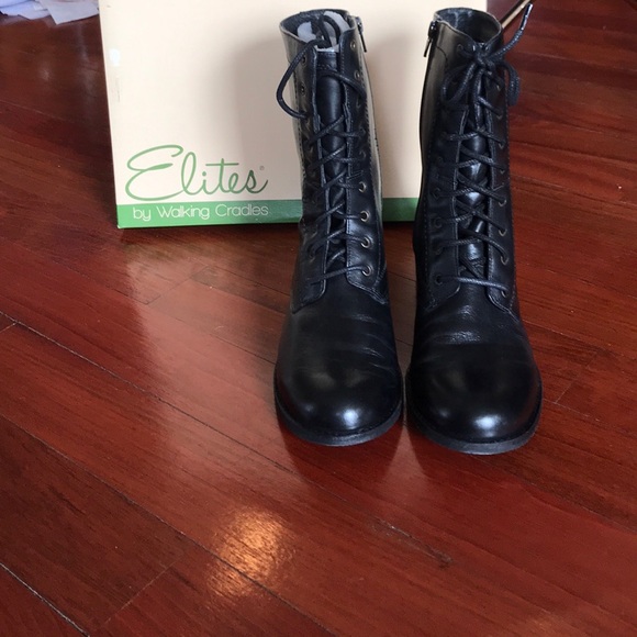 Leather Combat Boots - BNIB - Picture 2 of 4
